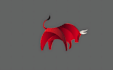 design an attractive bearded bull logo with express delivery