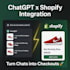 integrate your shopify store chatgpt ai shopping assistant