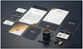 design modern stationery and letterhead
