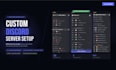 create a professional discord server with bots, roles, and automation