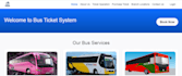 make custom bus ticket system web site fully row code