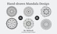 create unique hand drawn mandala art