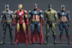 illustrate comic book covers, pages, pinups, superheroes