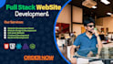 build, rebuild website development as full stack developer, frontend developer