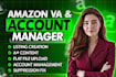 be your amazon virtual assistant and account manager fba consultant