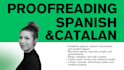 proofread your text in spanish and catalan