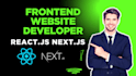 expert reactjs and nextjs wbsite developer fullstack web developer
