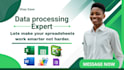 do anything in excel, spreadsheet ,word from data analysis all areas vba macros
