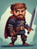 draw 2d game character illustration