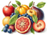 draw realistic plants, vegetables, fruits illustrator