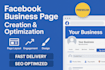 create and optimize your facebook business page