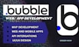design and develop high quality bubble io web application