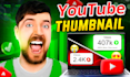 design a high CTR youtube thumbnail for maximum clicks