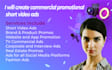 create professional video ad creation and product promotion