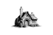 draw hand drawn cottage illustrations for real estate
