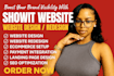 design showit website showit template showit customization, dora website