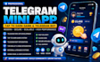 develop telegram mini app, tap to earn game and telegram bot