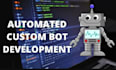 automate uber and  zifty bot, shipt bot, slack bot, uber eat bot, fix