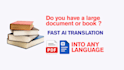 translate large documents and books with ai precision