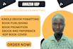 publish your book professionally on amazon KDP