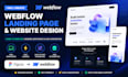create webflow landing page, webflow website design, figma to webflow