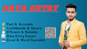 do fast accurate data entry professionally