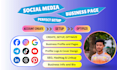create and optimize all social media accounts professionally