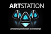 promote your project on artstation