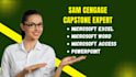 do ms office, sam cengage, ms word and excel projects