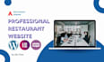 make a reponsive restaurant website