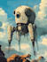 illustrate anime mechanical mecha