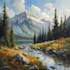 paint a real landscape oil painting