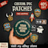 create custom pvc patch personalized logo