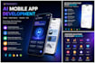 do ai mobile app development, ai app developer flutter react native app creation