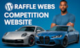 design raffle website competition website giveaway website event ticket website
