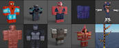 create 2d 3d roblox clothing, group uniforms, accessories, ugcs for roblox game
