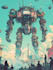 high quality robot, mecha concepts