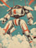 create custom mecha robot art