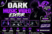 edit a dark cinematic rap, trap, drill, or phonk music video
