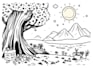 illustrate any image in doodle style