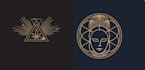 create mystical,sacred,geometry, logo design for you