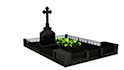 create 3d gravestone, headstone, casket, tombstone design