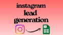 extract instagram followers, usernames,email, phone, bio, etc