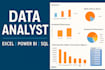 be your data visualization, data analyst, power bi expert