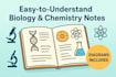 make biology and chemistry study notes and diagrams