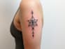 create minimalist line art tattoo with my style