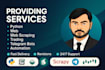 do python, web, data scraping, trading  telegram bots, automation, web scraper
