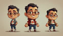 illustrate a pro cartoon character design