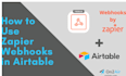 setup zapier automation, zapier integration, zapier webhook, zapier API expert