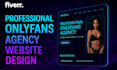 design modeling website, management onlyfans agency website,  management website